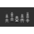 Animal Troopers TOONS! Series - WWII M4 Sherman Rabbit Crews Set (5 figures)