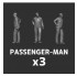 1/200 Figures for Ship - TITANIC Crews & Passengers (171 figures) for Trumpeter kit #03713
