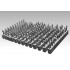 1/200 US Navy Aircraft Carrier Crews & Pilots "Normal Pose" (142 Figures)