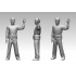 1/200 US Navy Aircraft Carrier Crews & Pilots "Normal Pose" (142 Figures)