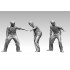 1/200 US Navy Aircraft Carrier Crews & Pilots "Normal Pose" (142 Figures)