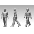 1/200 US Navy Aircraft Carrier Crews & Pilots "Normal Pose" (142 Figures)