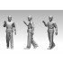 1/200 US Navy Aircraft Carrier Crews & Pilots "Normal Pose" (142 Figures)