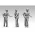 1/200 US Navy Aircraft Carrier Crews & Pilots "Normal Pose" (142 Figures)