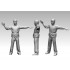 1/200 US Navy Aircraft Carrier Crews & Pilots "Normal Pose" (142 Figures)