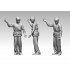 1/200 US Navy Aircraft Carrier Crews & Pilots "Normal Pose" (142 Figures)