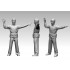 1/200 US Navy Aircraft Carrier Crews & Pilots "Normal Pose" (142 Figures)