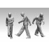 1/200 US Navy Aircraft Carrier Crews & Pilots "Normal Pose" (142 Figures)