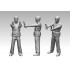1/200 US Navy Aircraft Carrier Crews & Pilots "Normal Pose" (142 Figures)
