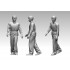 1/200 US Navy Aircraft Carrier Crews & Pilots "Normal Pose" (142 Figures)