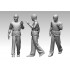 1/200 US Navy Aircraft Carrier Crews & Pilots "Normal Pose" (142 Figures)