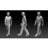 1/200 US Navy Aircraft Carrier Crews & Pilots "Normal Pose" (142 Figures)