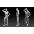 1/200 US Navy Aircraft Carrier Crews & Pilots "Normal Pose" (142 Figures)