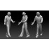 1/200 US Navy Aircraft Carrier Crews & Pilots "Normal Pose" (142 Figures)