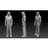 1/200 US Navy Aircraft Carrier Crews & Pilots "Normal Pose" (142 Figures)