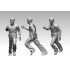 1/200 US Navy Aircraft Carrier Crews & Pilots "Dynamic Pose" (140 Figures)