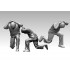 1/200 US Navy Aircraft Carrier Crews & Pilots "Dynamic Pose" (140 Figures)