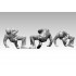 1/200 US Navy Aircraft Carrier Crews & Pilots "Dynamic Pose" (140 Figures)