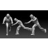 1/200 US Navy Aircraft Carrier Crews & Pilots "Dynamic Pose" (140 Figures)