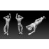 1/200 US Navy Aircraft Carrier Crews & Pilots "Dynamic Pose" (140 Figures)