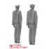 1/350 US BattleShip Crews-1: Attantion (330 figures)