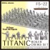 1/200 Titanic Boiler Crews set (10 poses, 120 figures)