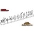 1/200 Titanic Boiler Crews set (10 poses, 120 figures)