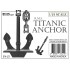 1/24 RMS Titanic Center Anchor (14x22x6cm + 13.5cm chain)