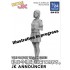 1/24 Japanese Anime Girl Figure Hataraku JK Announcer