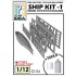 Ship Model Kits w/Packages for 1/12 Figures #Ship Kit-1