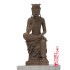 Miniature Bodhisattva Statue for 1/12 Scale Figures