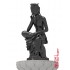 Miniature Bodhisattva Statue for 1/12 Scale Figures