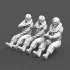 1/32 US Deck Crews and Pilots (3 figures)