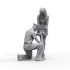 1/24 Miniskirt Girl and Policeman (2 figures)