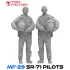 1/32 USAF SR-71 Blackbird Pilots Set (2 figures)