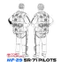 1/32 USAF SR-71 Blackbird Pilots Set (2 figures)