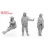 1/72 WWII Japanese Pilots & Woman (3 figures)