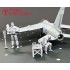 1/32 Hot Pilot and Hotdog Crews (2 figures)