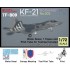 1/72 KF-21 Decal "003", Test Pitot Tube & Figure for Academy kits