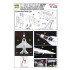 1/72 T-50IQ / TH / I Conversion Kit for Academy T-50 Kit