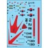 1/72 ROK T-50 Golden Eagle Decal for Academy T-50 Kit