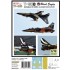 1/72 T-50B Black Eagles Decal and Masking Sheet for Academy kit