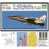 1/72 T-50 Golden Eagle Test Ver. 001 002 Conversion and Decal set for Academy kit