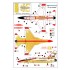 1/72 T-50 Golden Eagle Test Ver. 001 002 Conversion and Decal set for Academy kit