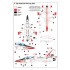 1/72 T-50 Golden Eagle Test Ver. 003 004 Conversion and Decal set for Academy kit