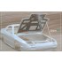 1/24 Mazda RX-7 FC Hood Structure (PE) for Tamiya kit
