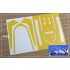 1/24 Williams FW16 1994 Painting Masks for Fujimi kit