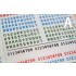 1/24 - 1/25 Thailand License Plates (A) Decal and PE