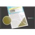 1/18 - 1/25 Yellow Kevlar Carbon Fiber Decal (110 x 70mm)