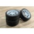1/24 17'' Mugen MF-8 Rim set with Tyres
